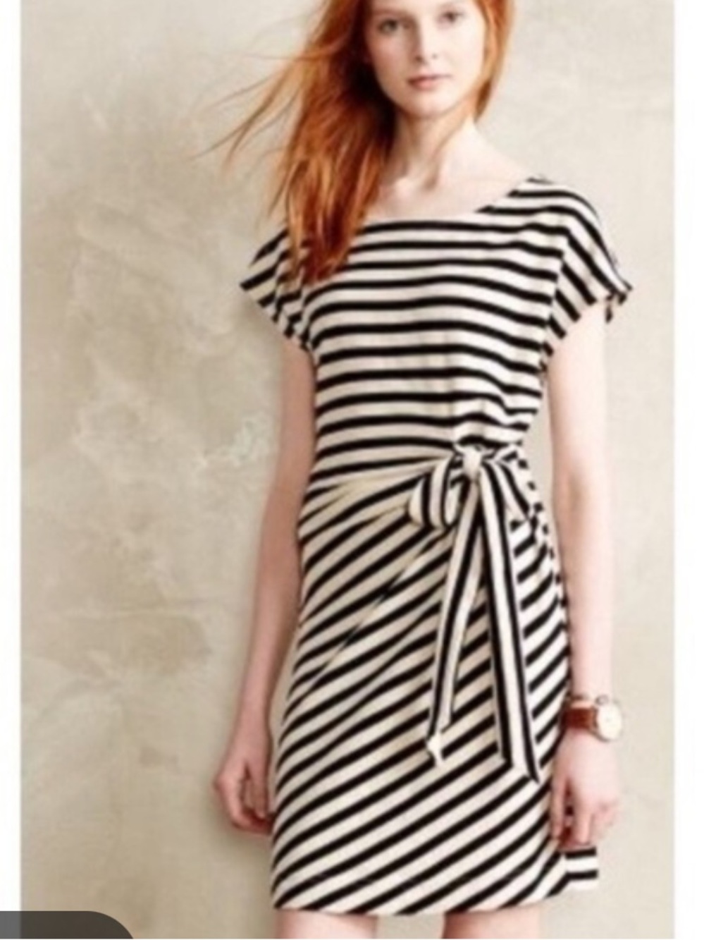 Anthro Saturday Sunday Yael Side Tie Dress Size L